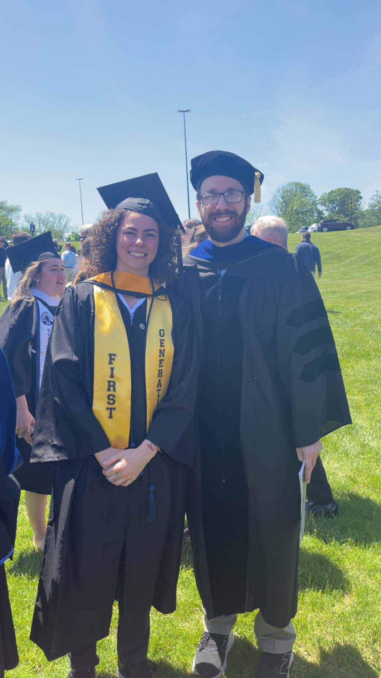 Cassidi Parks at Graduation
