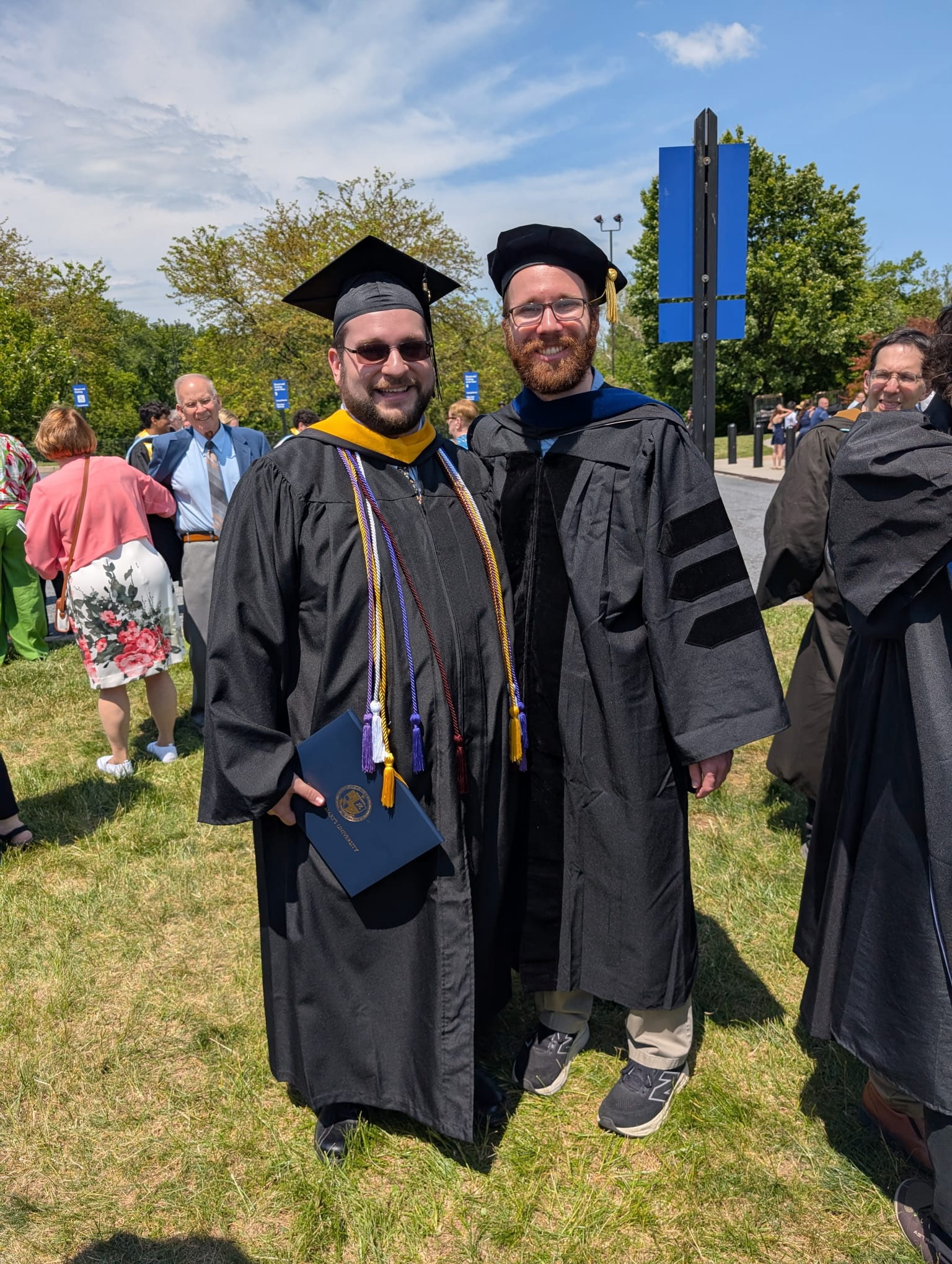 Sean Blough at Graduation
